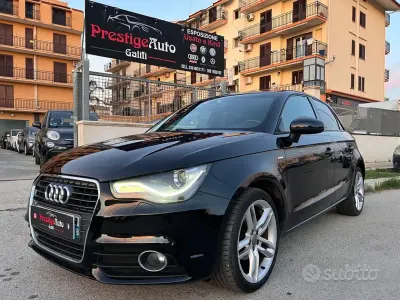 Usata Audi A1 S-Line 90 CV (66 kW) 2013 Nero Utilitaria