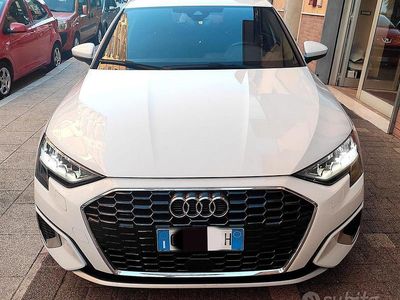 Usata Audi A3 Advanced 150 CV (110 kW) 2022 Grigio Berlina