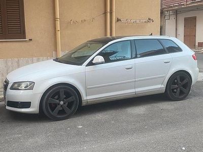 Usata Audi A3 125 CV (91 kW) 2011 Bianco Berlina