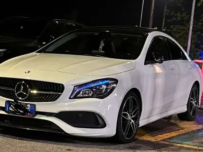 Usata Mercedes CLA200 Premium 136 CV (100 kW) 2017 Bianco Berlina