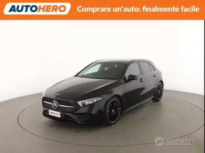 Usata Mercedes A200 AMG line 150 CV (110 kW) 2022 Nero Berlina