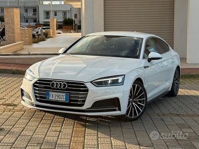 Usata Audi A5 S-Line 190 CV (139 kW) 2019 Bianco Berlina