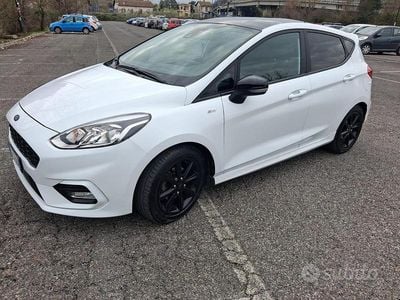 Bianco Usata 2018 Ford Fiesta ST-Line Berlina | 9700 € (Buon prezzo)