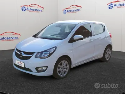 Usata Opel Karl Cosmo 75 CV (55 kW) 2016 Bianco Utilitaria