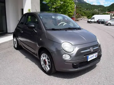 Usata Fiat 500 Sport 69 CV (50 kW) 2009 Grigio Cabrio