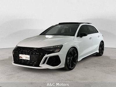 Usata Audi RS3 Sportback Ambiente 400 CV (294 kW) 2022 Bianco Utilitaria