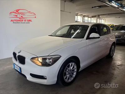 Begagnad BMW 118 Comfort Edition 142 HK (104 kW) 2014 Vit Halvkombi