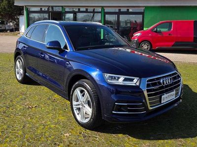Usata Audi Q5 S-line plus 286 CV (210 kW) 2019 Blu/azzurro SUV