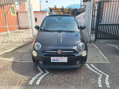 Usata Fiat 500C Rockstar 85 CV (62 kW) 2019 Nero Cabrio
