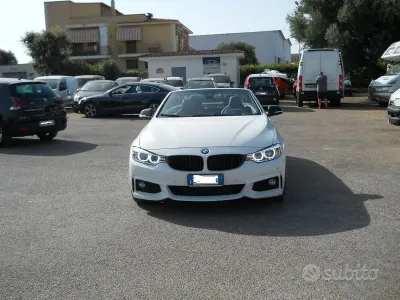 Usata BMW 420 Sport Line 184 CV (135 kW) 2014 Bianco Cabrio