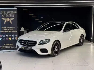 Usata Mercedes E300 Premium 245 CV (180 kW) 2019 Bianco Berlina