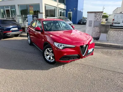 Usata Alfa Romeo Stelvio Super 160 CV (117 kW) 2020 Rosso SUV