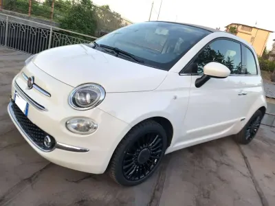 Usata Fiat 500C 69 CV (50 kW) 2016 Bianco Cabrio