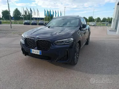 Usata BMW X4 M Sport 286 CV (210 kW) 2023 Bluazzurro SUV