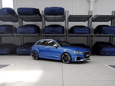 Usata Audi RS3 Sport 400 CV (294 kW) 2017 Blu Berlina