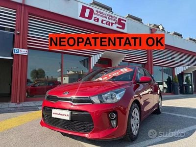Usata Kia Rio Active 84 CV (61 kW) 2017 Rosso Berlina