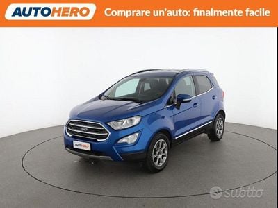 Second-hand Ford Ecosport Titanium 100 CP (73 kW) 2018 Albastru SUV
