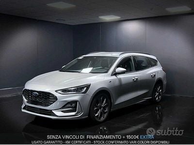 Usata Ford Focus ST-Line 116 CV (85 kW) 2023 Argento Station wagon