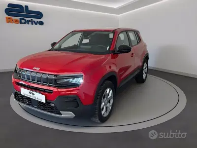 Usata Jeep Avenger Longitude 101 CV (74 kW) 2023 Rosso SUV