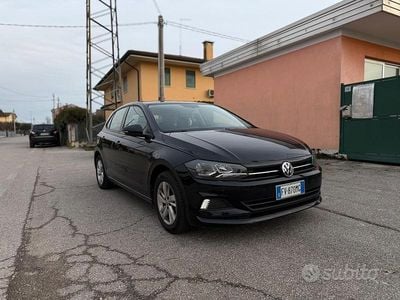 Usata VW Polo 90 CV (66 kW) 2019 Nero Berlina