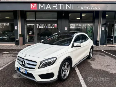 Usata Mercedes GLA200 136 CV (100 kW) 2014 Bianco SUV