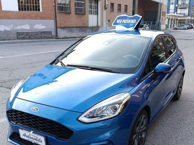 Begagnad Ford Fiesta ST-Line 86 HK (63 kW) 2019 Blå Halvkombi