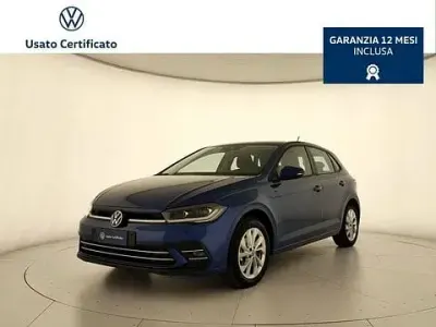 Usata VW Polo Style 95 CV (69 kW) 2025 Blu Utilitaria