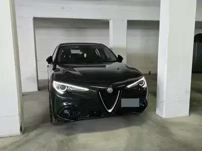 Usata Alfa Romeo Stelvio 160 CV (117 kW) 2020 Nero SUV