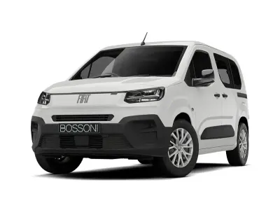Ny Fiat Doblò 100 HK (73 kW) 2026 Vit Minibuss