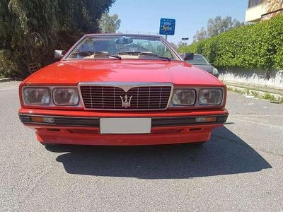 Usata Maserati Biturbo 184 CV (135 kW) 1987 Rosso Cabrio