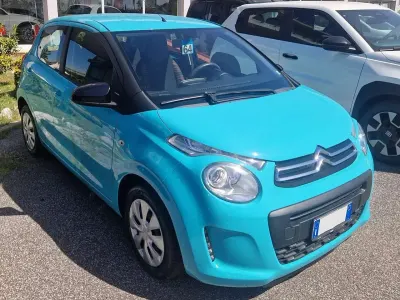 Usata Citroën C1 Feel 69 CV (50 kW) 2017 Blu/azzurro Utilitaria