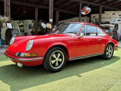 Käytetty Porsche 911 130 HP (95 kW) 1970 Punainen Coupe - kaksiovinen