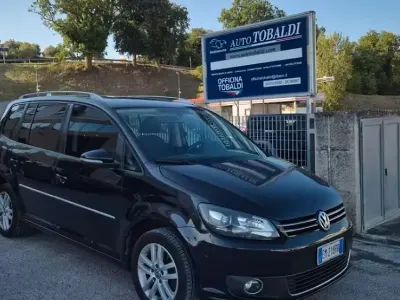 Usata VW Touran Highline 149 CV (109 kW) 2012 Nero Monovolume