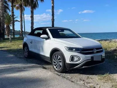 Usata VW T-Roc Cabriolet Style 110 CV (80 kW) 2022 Bianco Cabrio