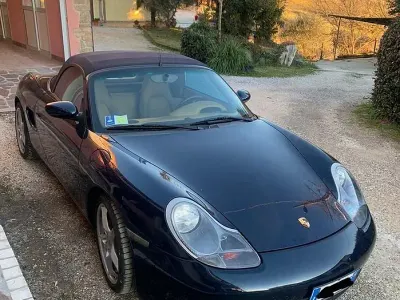 Usata Porsche Boxster 220 CV (161 kW) 2000 Blu Cabrio