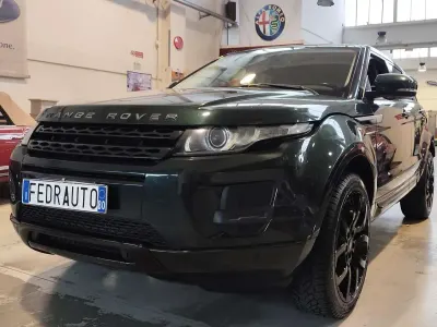 Usata Land Rover Range Rover evoque Dynamic 241 CV (177 kW) 2012 Verde lord SUV