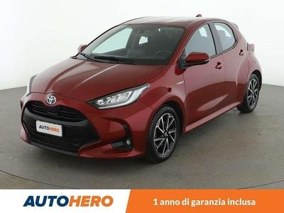 Rosso Usata 2020 Toyota Yaris Hybrid Trend Utilitaria | 17.499 € (Buon prezzo)