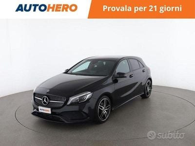 Usata Mercedes A200 136 CV (100 kW) 2017 Nero Berlina