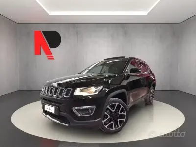 Usata Jeep Compass Limited 170 CV (125 kW) 2017 Nero SUV