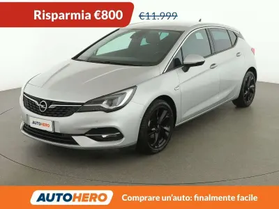 Brugt Opel Astra Business Elegance 131 HK (96 kW) 2020 Sølv Sedan