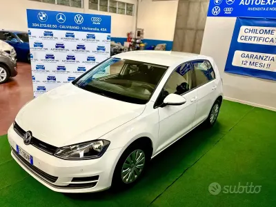 Brugt VW Golf VII Sound 105 HK (77 kW) 2013 Hvid Sedan