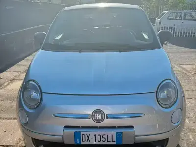 Usata Fiat 500 75 CV (55 kW) 2009 Bluazzurro Cabrio