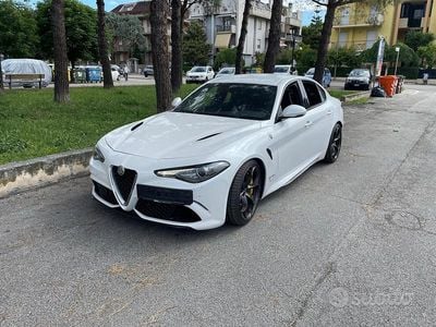 Second-hand Alfa Romeo Giulia Quadrifoglio 510 CP (375 kW) 2018 Alb Berlinǎ