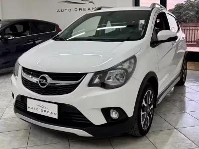 Usata Opel Karl Rocks 73 CV (53 kW) 2018 Bianco Utilitaria
