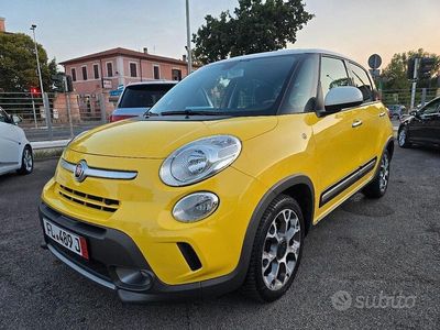 Usata Fiat 500L Trekking 105 CV (77 kW) 2015 Giallo Monovolume