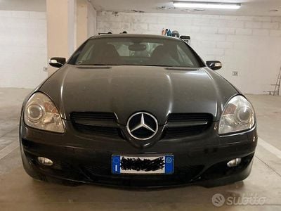 Usata Mercedes SLK200 163 CV (119 kW) 2005 Nero Cabrio