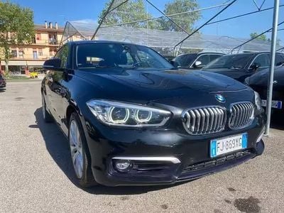 Usata BMW 118 150 CV (110 kW) 2017 Nero Utilitaria
