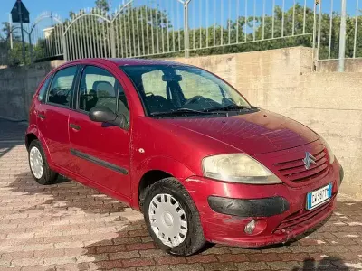 Usata Citroën C3 60 CV (44 kW) 2005 Rosso Utilitaria