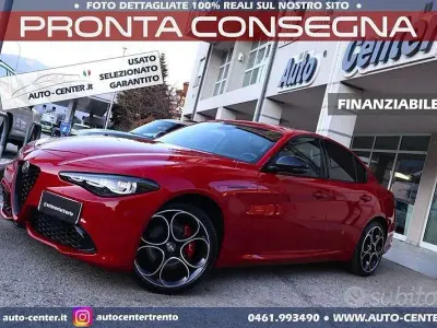 Brugt Alfa Romeo Giulia Competizione 280 HK (205 kW) 2023 Rød Sedan