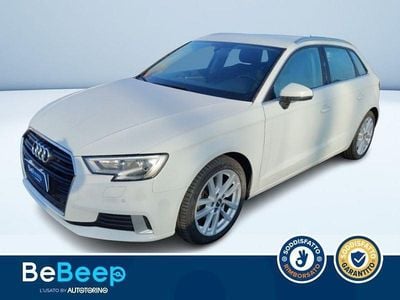 Usata Audi A3 Business 150 CV (110 kW) 2017 Bianco Berlina